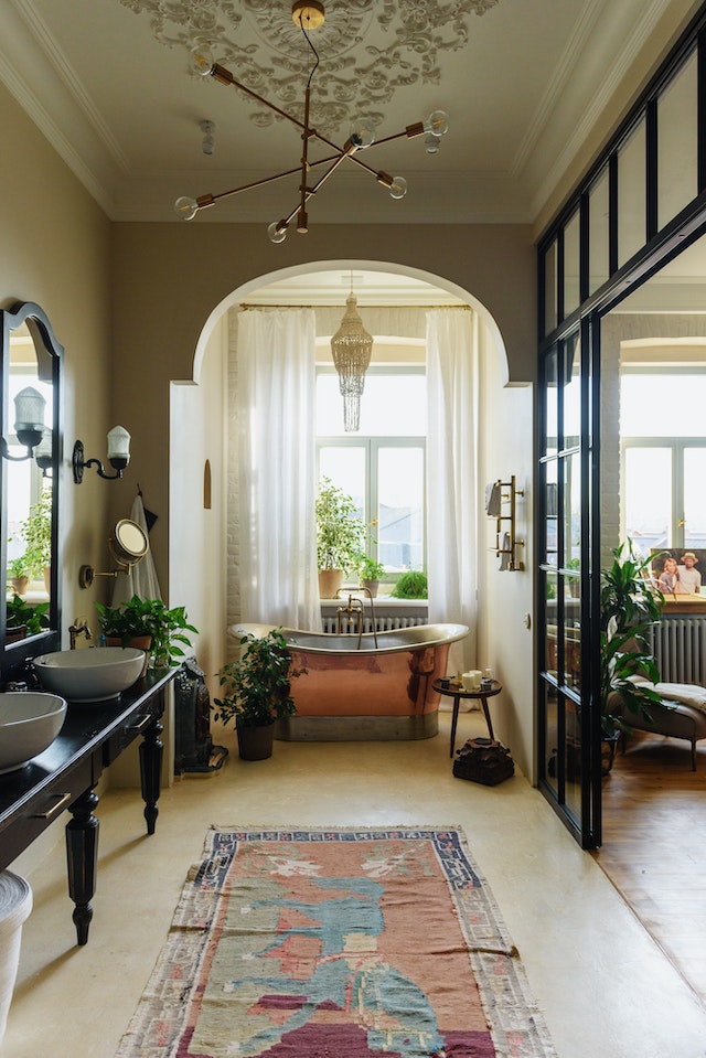 Types of Pueblo pottery rugs